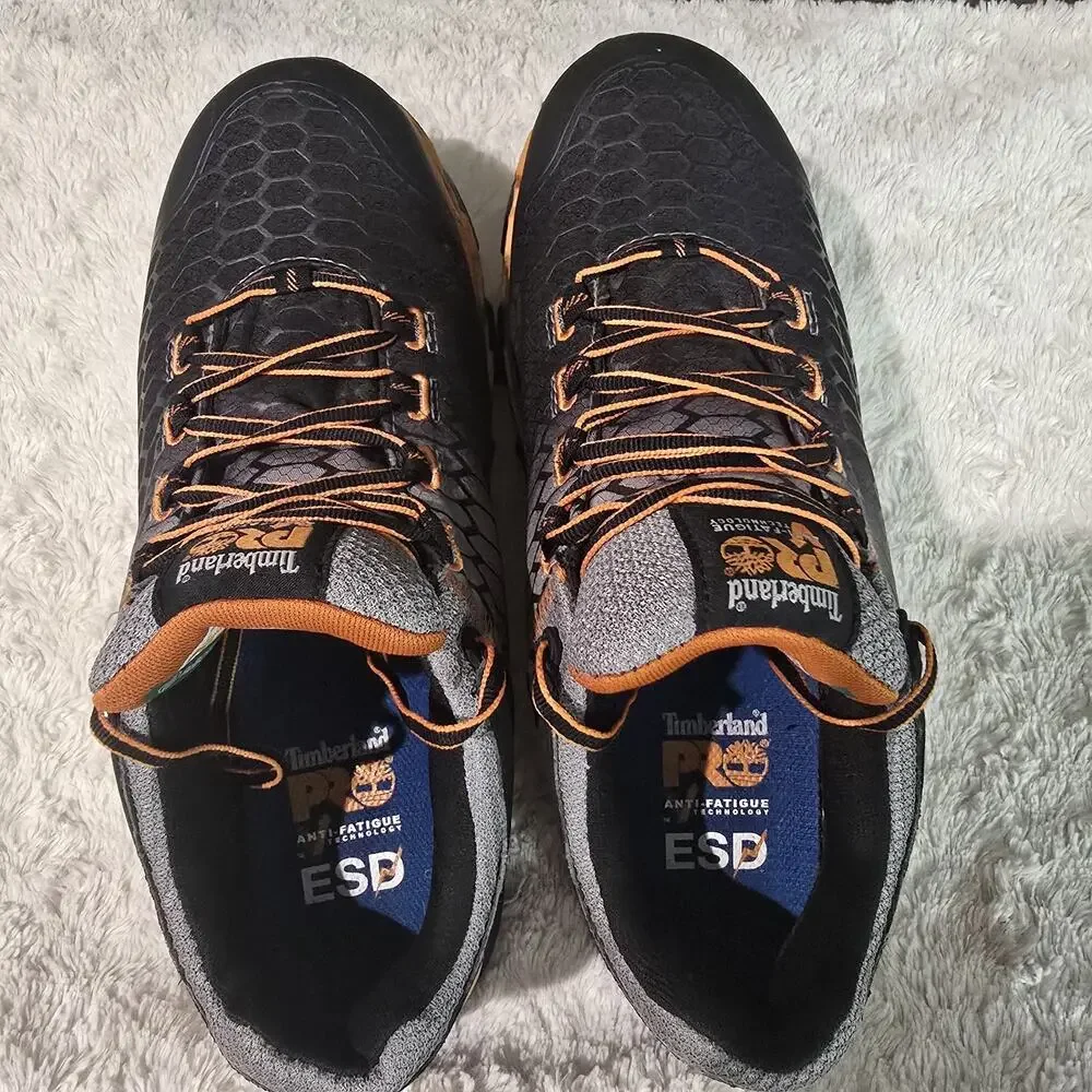 Men's Timberland PRO® Powertrain Anti Fatigue Sport Alloy Toe Work Sneaker 10.5M